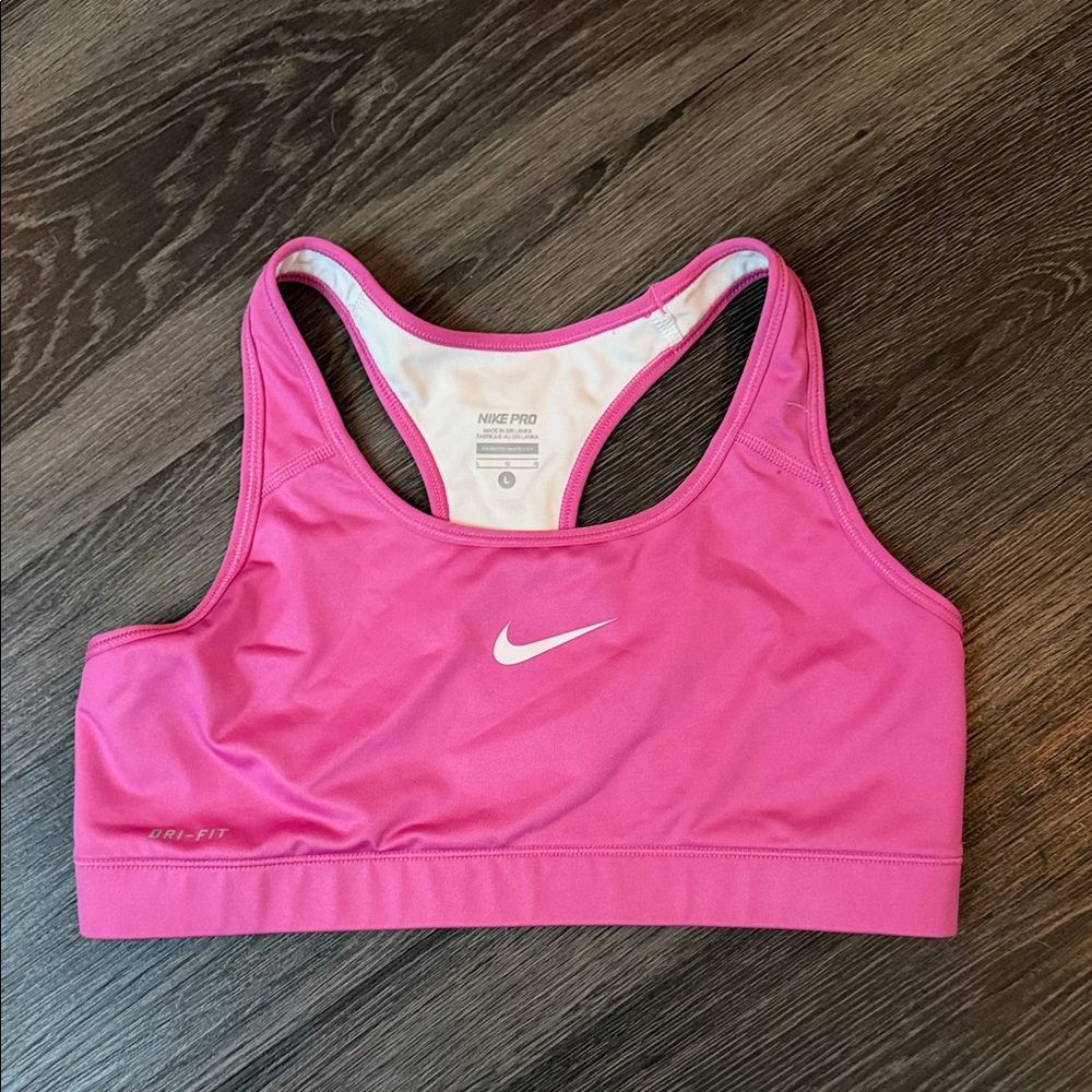 Nike Pro Pink Sports Bra